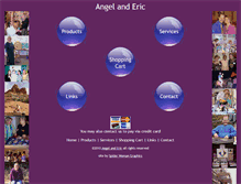 Tablet Screenshot of angelanderic.com